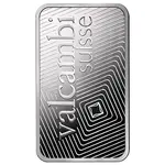 100 gram Platinum Bar - Valcambi Suisse .9995 Fine (In Assay)