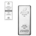 Default 100 oz Asahi Silver Bar .999 Fine (Serialized)