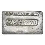 100 oz Engelhard Old Hand Poured Silver Bar .999 Fine