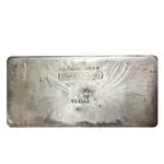 100 oz Engelhard Silver Vintage Bar .999 Fine