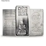 Generic 100 oz Generic Silver Bar .999 Fine