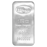 Default 100 oz Italpreziosi Italian Silver Cast Bar .999 Fine