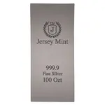100 oz Jersey Mint Silver Bar .999 Fine