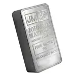 100 oz Johnson Matthey (JM) Silver Vintage Bar .999 Fine