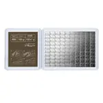 100 x 1 gram Silver Valcambi CombiBar .999 Fine (In Assay)