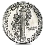 10C Mercury Dime 90% Silver Coin BU