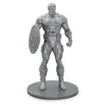 150 gram New Zealand Mint Marvel Captain America Silver Miniature