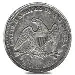 1846 Seated Liberty Silver Quarter Dollar Fine