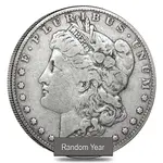 1878-1904 Morgan Silver Dollar VG-VF (Random Year)