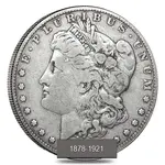 1878-1921 Morgan Silver Dollar Cull (Random Year)