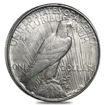 1922-1935 Peace Silver Dollar AU (Random Year)