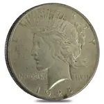 1928 S Silver Peace Dollar VG-XF