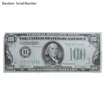 1934 $100 Federal Reserve Note United States AU/CU