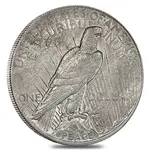 1935 Silver Peace Dollar AU