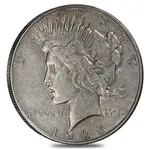 1935 Silver Peace Dollar XF
