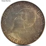 1971-1976 Eisenhower Dollar 40% Silver Avg Circ (Random Year)