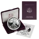 Default 1988-S 1 oz Proof Silver American Eagle (w/Box & COA)