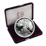 1988-S 1 oz Proof Silver American Eagle (w/Box & COA)
