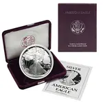 Default 1991-S 1 oz Proof Silver American Eagle (w/Box & COA)