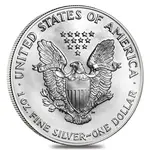 1993 1 oz Silver American Eagle $1 Coin BU
