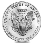 1999 1 oz Silver American Eagle $1 Coin BU