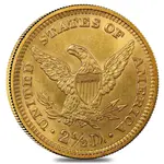 $2.5 Gold Quarter Eagle Liberty Head - Brilliant Uncirculated BU (Random Year)