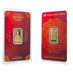 Default 2.5 Gram Asahi Diwali Gold Bar .9999 Fine (in Assay)