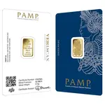 PAMP Suisse 2.5 gram Gold Bar PAMP Suisse Lady Fortuna Veriscan .9999 Fine (In Assay)
