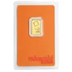 2.5 gram Gold Bar Valcambi Suisse .9999 Fine (In Assay)