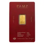 2.5 Gram PAMP Suisse Lucky Cat Gold Bar .9999 Fine (in Assay)