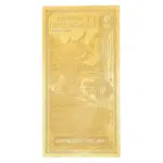 2 Arizona Goldback 1/500 oz 24K Gold Foil Aurum Note