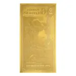 2 Florida Goldback 1/500 oz 24K Gold Foil Aurum Note