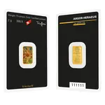 Default 2 gram Argor Heraeus Kinebar Gold Bar .9999 Fine (In Assay)