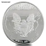 2 oz Silver Generic Rounds .999 Fine