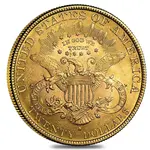 $20 Liberty Gold Double Eagle Coin (Almost Uncirculated)