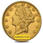American $20 Gold Double Eagle Liberty Head - Ex Jewelry (Random Year)