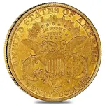 $20 Gold Double Eagle Liberty Head - Very Fine VF (Random Year)