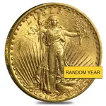 $20 Gold Double Eagle Saint Gaudens - Brilliant Uncirculated BU (Random Year)