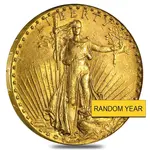 $20 Gold Double Eagle Saint Gaudens - Very Fine VF (Random Year)