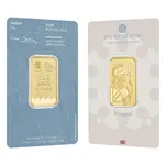 Default 20 gram Britannia Gold Bar .9999 Fine (In Assay)
