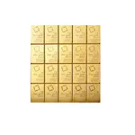 20 x 1 gram Gold Valcambi CombiBar .9999 Fine (In Assay)
