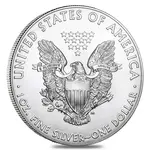 2000 1 oz Silver American Eagle $1 Coin BU