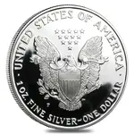 2000-P 1 oz Proof Silver American Eagle (w/Box & COA)