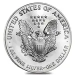 2001 1 oz Silver American Eagle Brilliant Uncirculated 