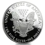 2001-W 1 oz Proof Silver American Eagle (w/Box & COA)