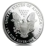 2002-W 1 oz Proof Silver American Eagle (w/Box & COA)