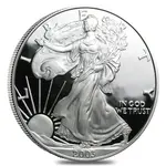2003-W 1 oz Proof Silver American Eagle (w/Box & COA)