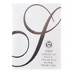 2005-W 1 oz Proof Silver American Eagle (w/Box & COA)