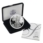 2007-W 1 oz Proof Silver American Eagle (w/Box & COA)