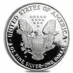 2007-W 1 oz Proof Silver American Eagle (w/Box & COA)